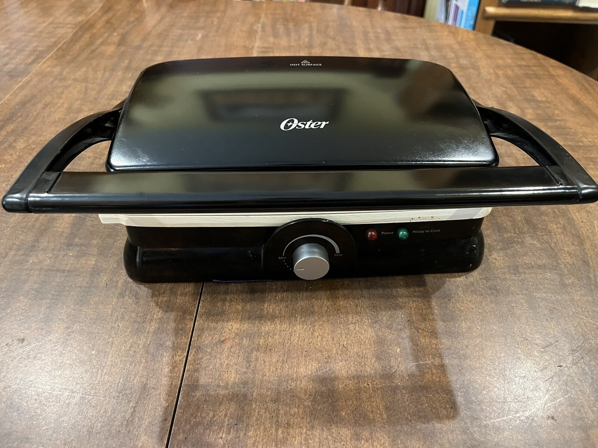 Titanium Infused Oster Duraceramic Panini Maker And Grill Oster