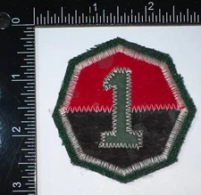 Korean War ROK 1st Army Korean Made Patch