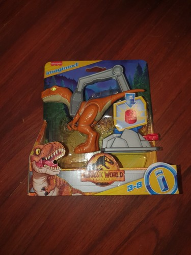 Fisher-Price Imaginext Jurassic World Atrociraptor Dinosaur Action Figure Toy - Picture 5 of 5