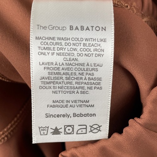 Aritzia Babaton Hose XXS braun Pull On Knöchel Stretch Komfort Karriere Freizeit - Bild 6 von 10