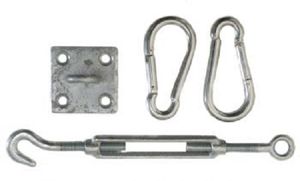 Awning Sail Shade Hardware Kit Canopy Cover Patio Sun Turnbuckle