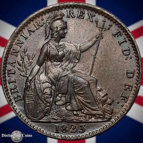 Great Britain 1823 Farthing 1/4d GB3275 - Picture 2 of 2