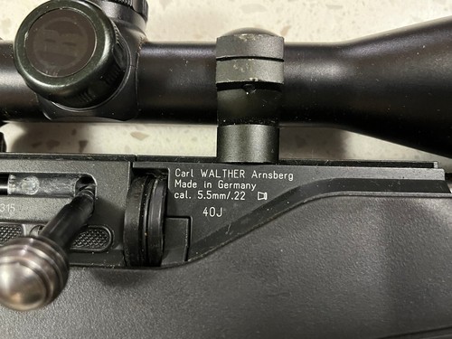 Walther 1250 Dominator .22 PCP, Allen Softcase, Bushnell Banner 3-9x40 Scope - Picture 2 of 4