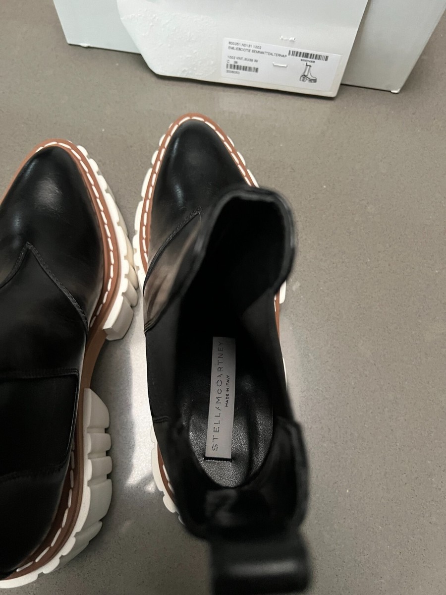 STELLA MCCARTNEY エミリ フツ 800251N0131 1002 Stella McCartney Emilie Ankle Boots Black 800251N0131 Size:8