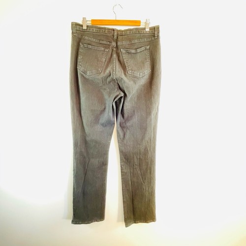 NYDJ Not Your Daughters Jeans Sz 16 Aus Black Marilyn Straight Leg Denim Jeans - Picture 6 of 16
