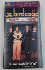 The Birdcage (VHS, 1998, Contemporary Classics) Robin Williams, Gene Hackman 
