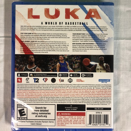 Brandneu NBA 2K22 (PS5, 2021) Schneller Versand! - Bild 2 von 3
