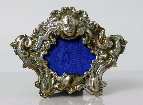 Vintage Italian 890 Silver Picture Frame, Hallmarked