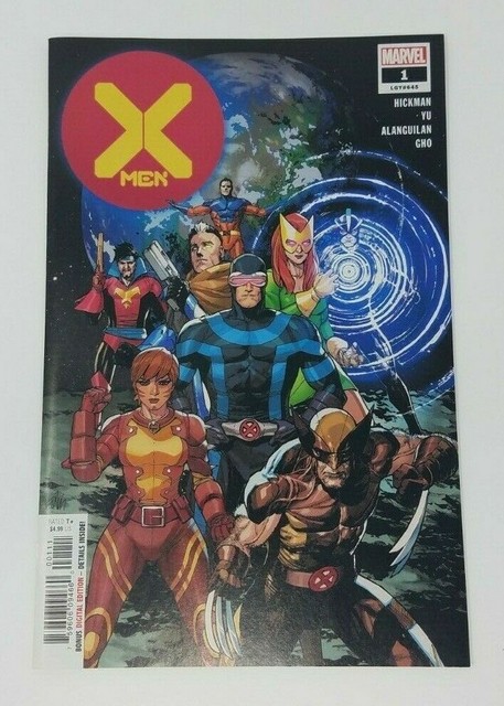X-Men #1 2019 Hickman Yu MARVEL comics Main Cover
