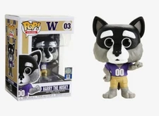 HARRY THE HUSKY Funko Pop! College Mascots University Of Washington #03 NEW