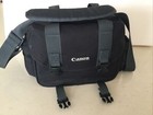 Canon Camera Bag. Black. Soft Bag. Shoulder Bag.