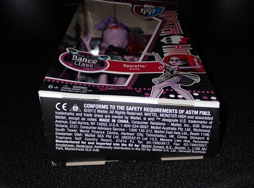 Monster High Dance Class Operetta Swing 2012 ~ NIB With Storage Wear  - Picture 10 of 12