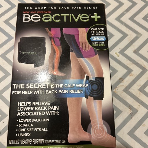 BeActive PLUS Instant Relief Acupressure Calf Brace for Sciatic Back Nerve Pain