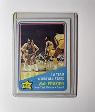 1972-73 TOPPS BASKETBALL CARD #165 WALT FRAZIER ALL-STAR NEW YORK KNICKS
