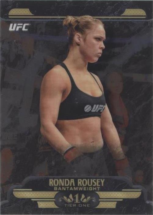 2017 Topps Chrome UFC - Ronda Rousey #UT-RR - 1 of 1