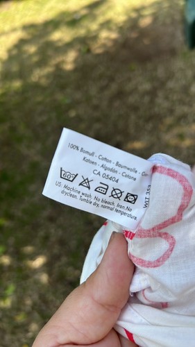 IKEA KARLEKSORT Hearts Twin Size Duvet Cover and one pillow cover.100% Cotton - Picture 10 of 17
