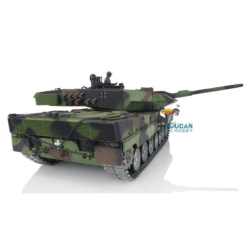 Henglong 1/16 7.0 Leopard2A6 BB IR RC RTR Tank 3889 Metall Tracks Barrel Recoil - Bild 9 von 12