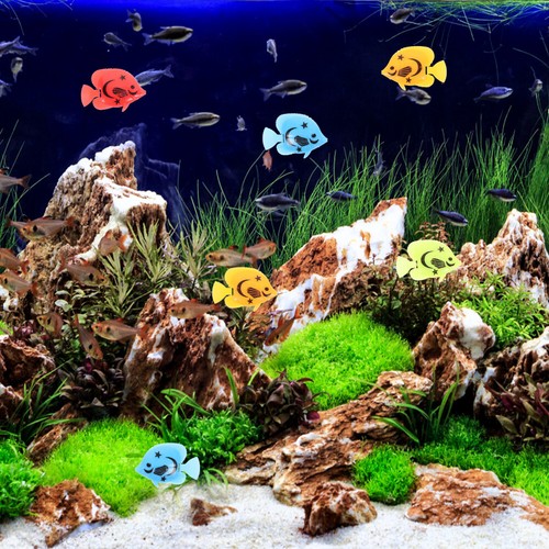 25pcs Aquarium Fish Decor Artificial Fishes Figure Animals Ornament Model Toy - Picture 10 of 11