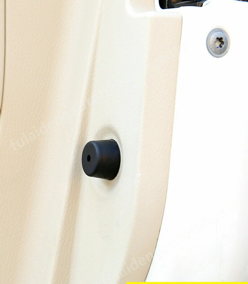 For Nissan Armada 2011-2024 Black Rubber Car Door Guard Cushioning Granular Pad Foto 4 de 4