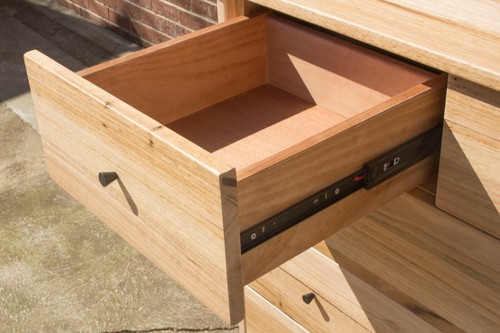 Mansfield Tallboy - Pedestal Legs - Solid Messmate Timber - Made in Australia - Picture 5 of 7