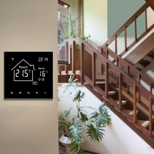 Smart Programmable Wifi Wireless Heated Digital Thermostat LCD Screen App Home - Picture 10 of 18