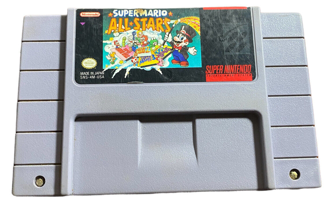 Super Mario All Stars (Super Nintendo Snes) Complete Authentic