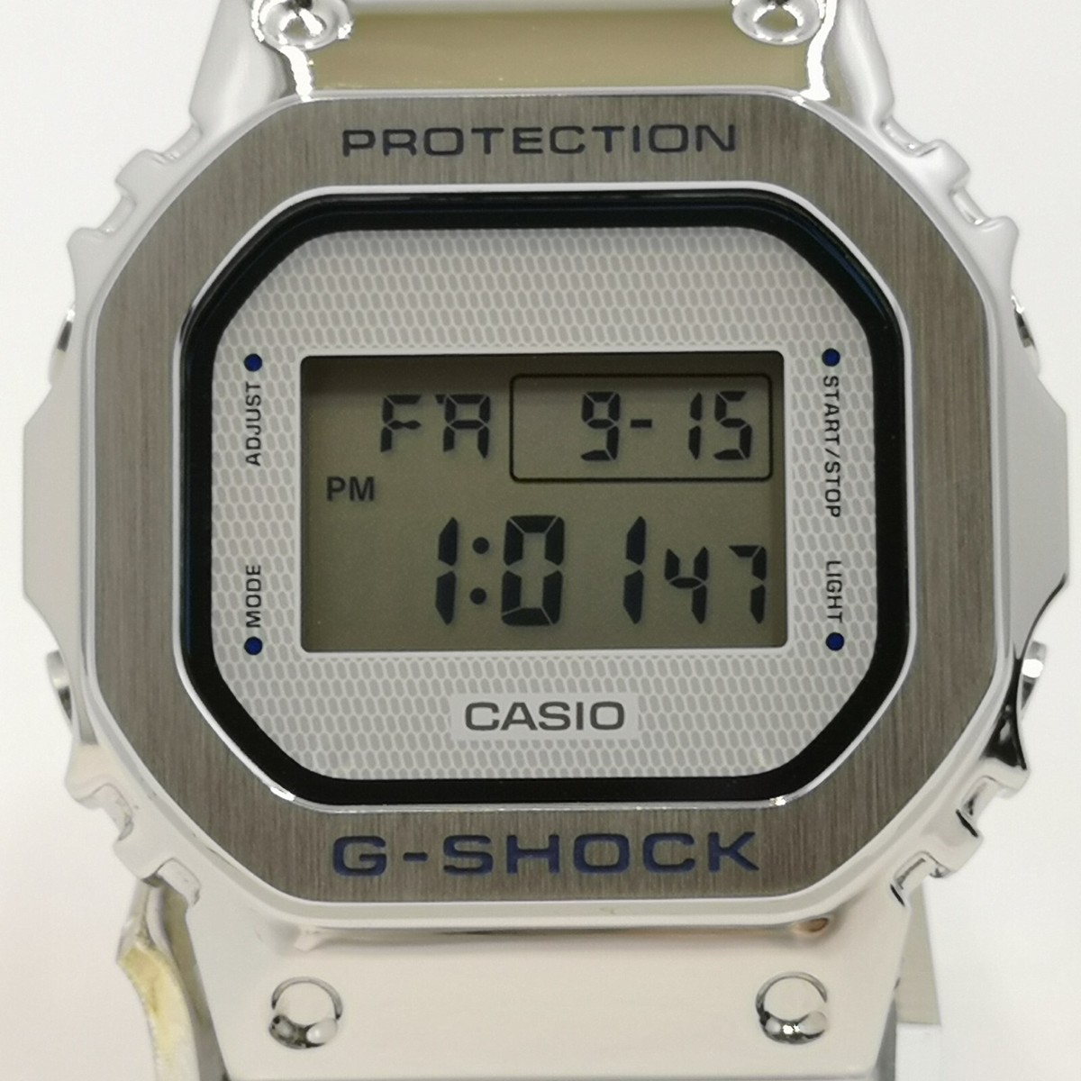 CASIO G-SHOCK PRECIOUS HEART GM-5600LC-7JF Silver Blue Men's Watch