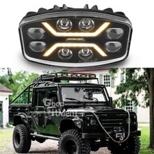 LED Work Light Roof Spot Lights Driving Lamp 12V 24V 10" For Land Rover Defender