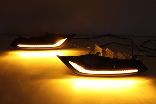 For Mazda 3 Sedan 2019-2025 DRL 3 Color LED Daytime Running Light Lamp w/ Turn - Bild 9 von 10