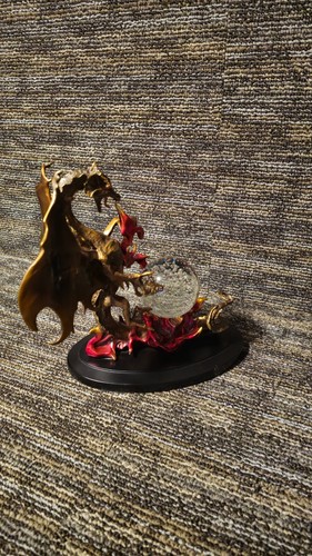 The Dragon Of Destiny Crystal Ball Statue By Julie Bell - Picture 7 of 16
