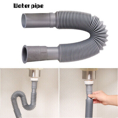 Elastic Plastic Flexible Kitchen Bathroom Sink Extension Drain Hose Pipe - Bathroom Faucet Drain Extension Elastic Plastic Flexible Kitchen Bathroom Sink Extension Drain Hose Pipe - Bathroom Faucet Drain Extension