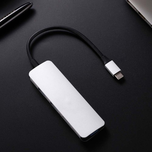 Laptop-Hub Multi-USB- USB-Multiport USB-Hub-Adapter - Bild 6 von 12