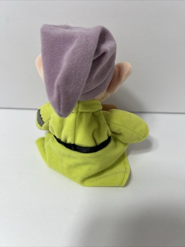 Disney Store 8” Plush Mini Bean Bag Dopey Snow White And The Seven 7 Dwarfs - Picture 5 of 13