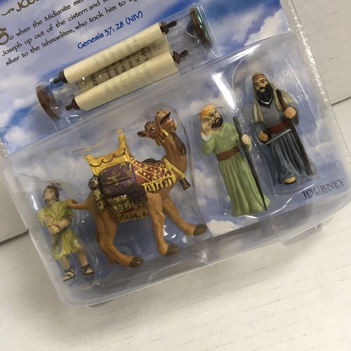 Heroes Of Faith Joseph & The Ishmaelites Figures 2004 NIB The Story of Joseph - Picture 2 of 4