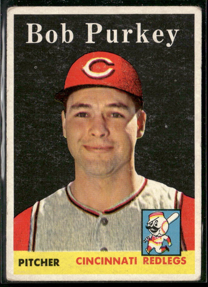 1958 Topps #311 Bob Purkey - Very Good 3003016