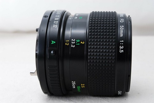 Canon Makro NEU FD NFD 50 mm f3,5 aus Japan fast neuwertig - Bild 4 von 9