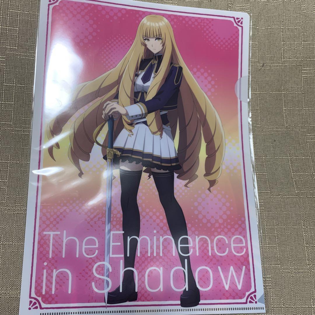 The Eminence in Shadow X Pop Up Shop 2023 Alpha Clear File Japan New