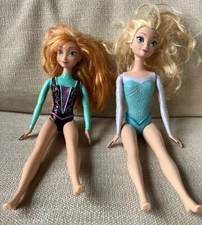Disney's Frozen Anna and Elsa (set of 2) 11" dolls - 2012-13 Mattel