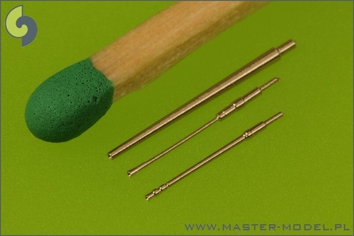 Master Model 1/200 #SM200008 Bismarck Class Battleship 2cm & 3.7cm AA Barrels - Picture 3 of 3