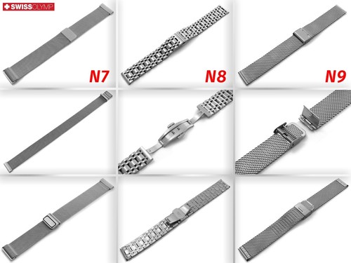 Per Orologio VACHERON CONSTANTIN Acciaio Inox Metallo Cinturino ARGENTO Bracciale - Foto 7 di 50
