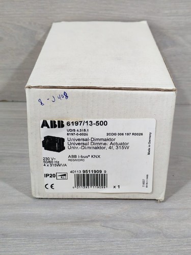 ABB 6197/13-500 Universal Dimmaktor KNX UD/S 4.315.1 Dimmer Actuator - Picture 11 of 11