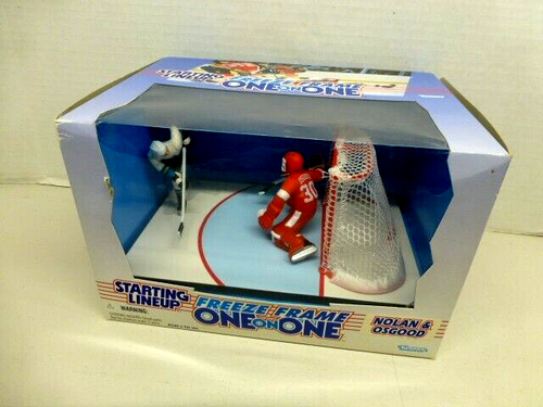 Línea inicial Freeze Frame One on One NHL Nolan & Osgood 1997 SELLADO NUEVO - Imagen 1 de 4