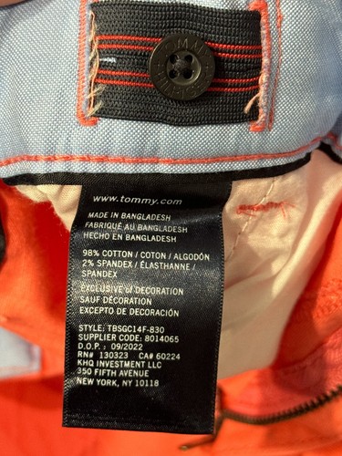 Tommy Hilfiger Boy Pants. Size 16 Salmon/Peach color - Picture 4 of 4