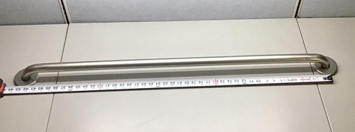 42” STANDARD Grab Bar Concealed Mount in Satin Stainless Steel - Picture 4 of 5