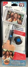 Self Click Selfie Stick #1659 - Creative Concepts USA - IOS/ANDROID Selfie Stick