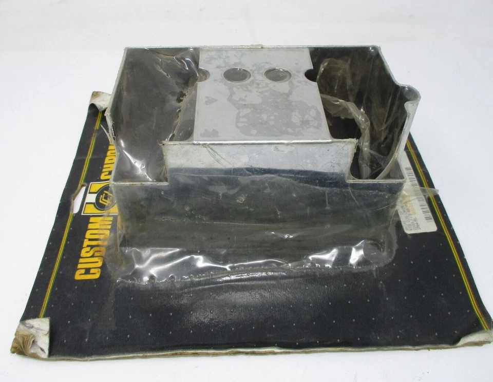 Custom Chrome Battery Cover Fits Softail '84-'90 Evolution RICK DOSS 09-150 - Image 2 of 4