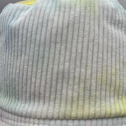 Tiedye Corduroy Bucket Fishing Hat Reversible Black Canvas Unisex Adult OSFM - Picture 10 of 10