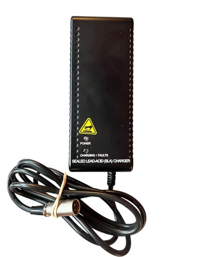 UPG Elektrorollstuhl Akku Ladegerät 24BC5000T-4 Eingang 5 Ampere 24 Volt XLR-Stecker