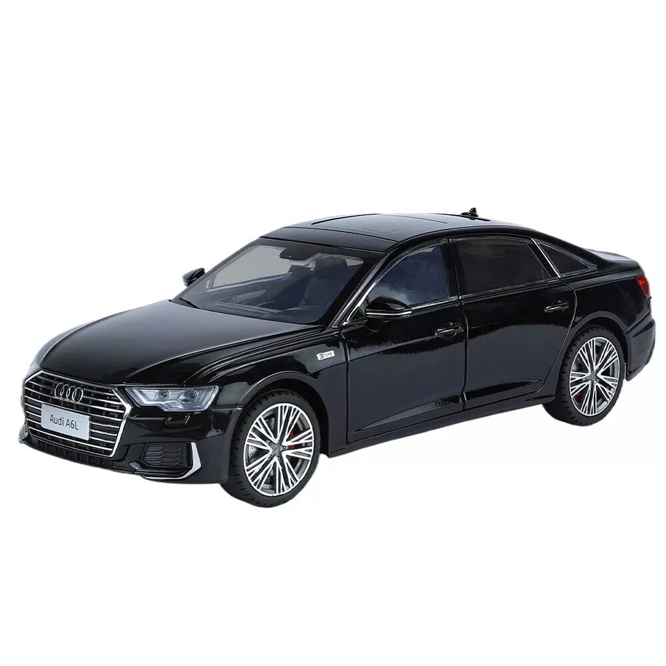 1/18 Audi A6 Alloy Car Model Diecast Toy Collectible With Sound&Light Kids Gift - Image 2 of 4