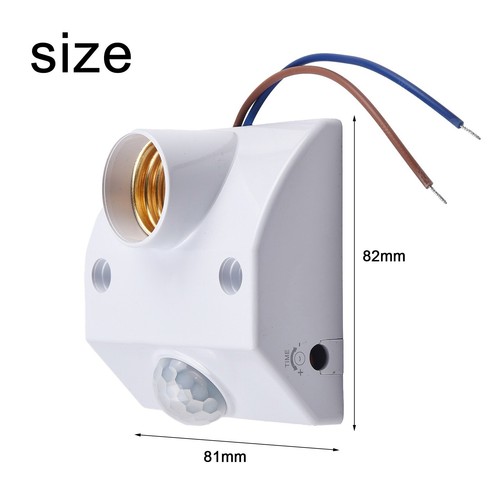 Advanced Technology PIR Motion Sensor Light Socket for E27 Bulb AC110 240V - Picture 6 of 15